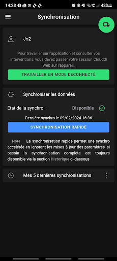 Android application Clouddi Tech screenshort