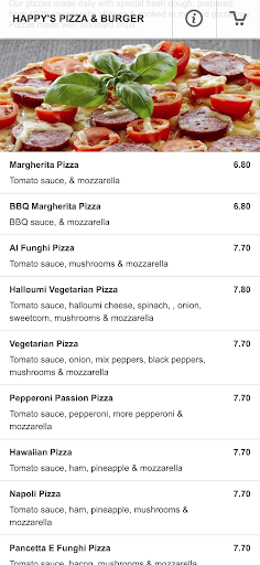 Happys Pizza Messingham Screen 2