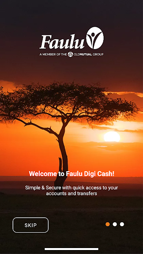 Android application Faulu DigiCash screenshort