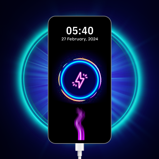 3D Charging Animation  Icon
