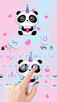 screenshot of Unicorn Panda Theme