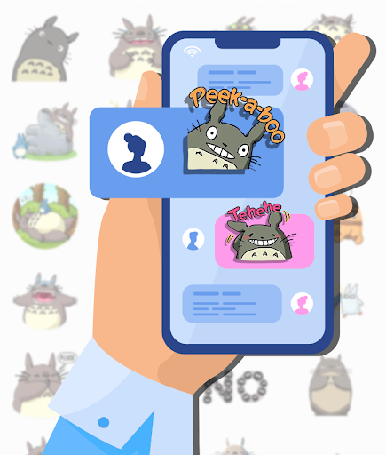 Stickers Totoro For WhatsApp