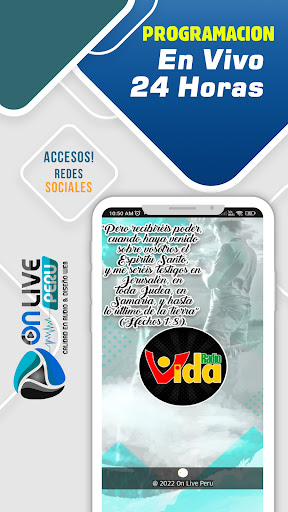 Radio Vida Perú Screen 2