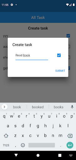 Create Task Screen 3
