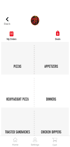 Pizza Pit Screen 2