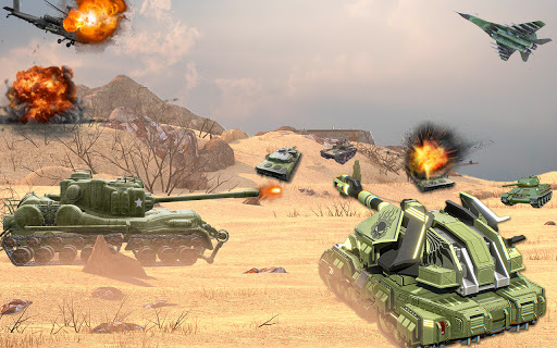 Télécharger Gratuit Grand Hero Tanks War jeu de tir 3D APK MOD (Astuce) screenshots 2