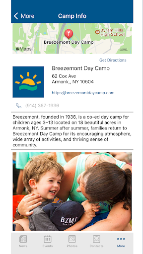 Android application Breezemont Day Camp screenshort