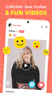 Dating App for Curvy - WooPlus 6.4.5 screenshots 1