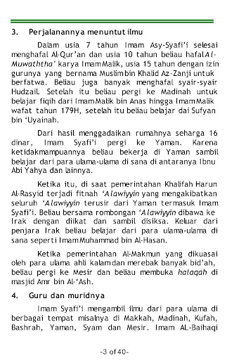 Ringkasan Aqidah Dan Manhaj Screen 3