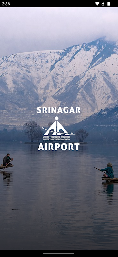 Android application Srinagar Airport screenshort