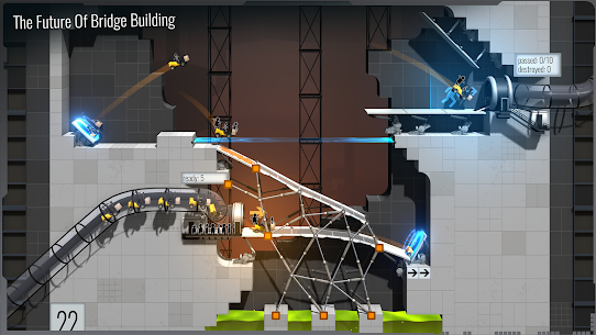 Bridge Constructor Portal APK (juego de pago/completo) 2