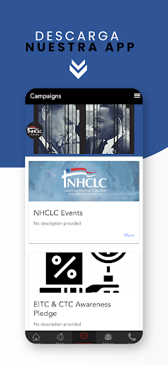Android application NHCLC screenshort