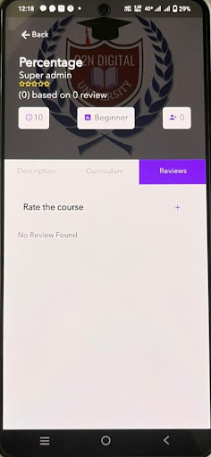 O2N EDUCATION Screen 3