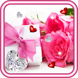 Gift Flowers Love live wallpaper icon