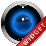 Poweramp Widget Lightblue Robo icon