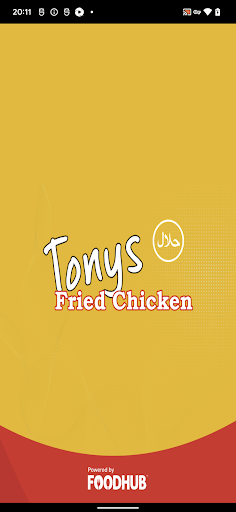 Android application Tonys Fried Chicken screenshort