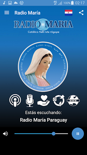 Radio Maria Paraguay Screen 2