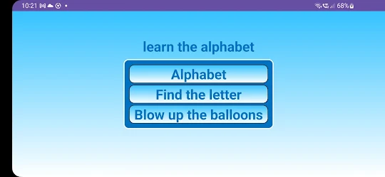 Alphabet for kids