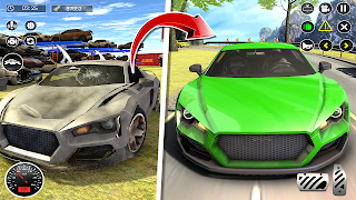 Car Test Junkyard Racing Game - Screenshot 2