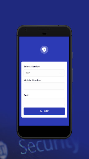 GST Secure OTP Screen 3