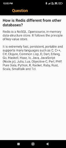 Redis Interview Question Screen 3