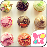 Cute Theme-Sweet Cupcakes- icon