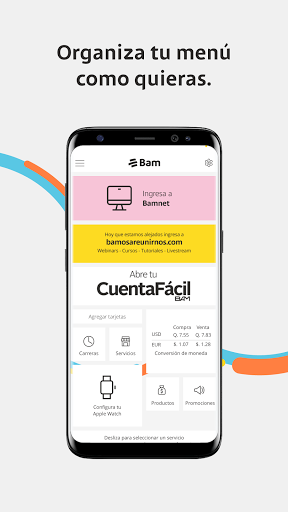 Android application Bamapp screenshort