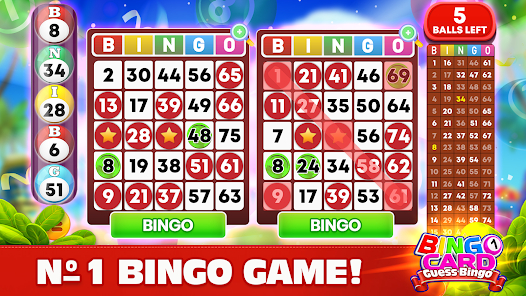Bingo Card - Guess Bingo 1.0 APK + Mod (Unlimited money) untuk android