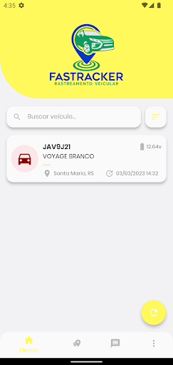 Android application Fastracker Rastreamento Vc. screenshort