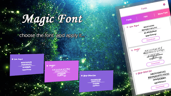 Magic Fonts Style Screenshot
