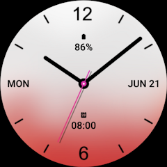 Pinky Analog Pro Watch Face