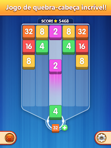 Gui jogo jogo 3 puzzle de blocos e conjunto de botões