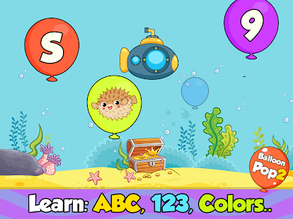 Balloon Pop : Toddler Games for preschool kids