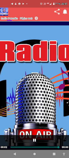 Android application Radio Potrerito screenshort