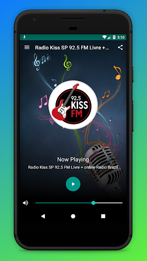 Android application Kiss FM Sao Paulo Radio Brasil screenshort