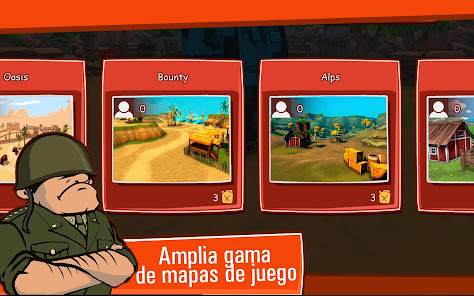 Screenshot 5 Toon Wars: Juegos de Tanques android