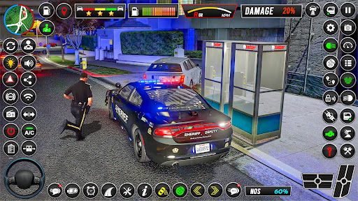 US Police Car Chase Police Sim screenshot 7