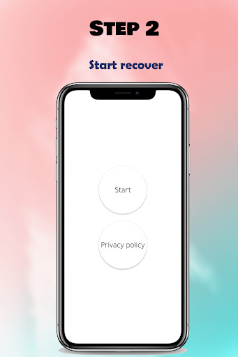 Recouver accounts . Screen 3