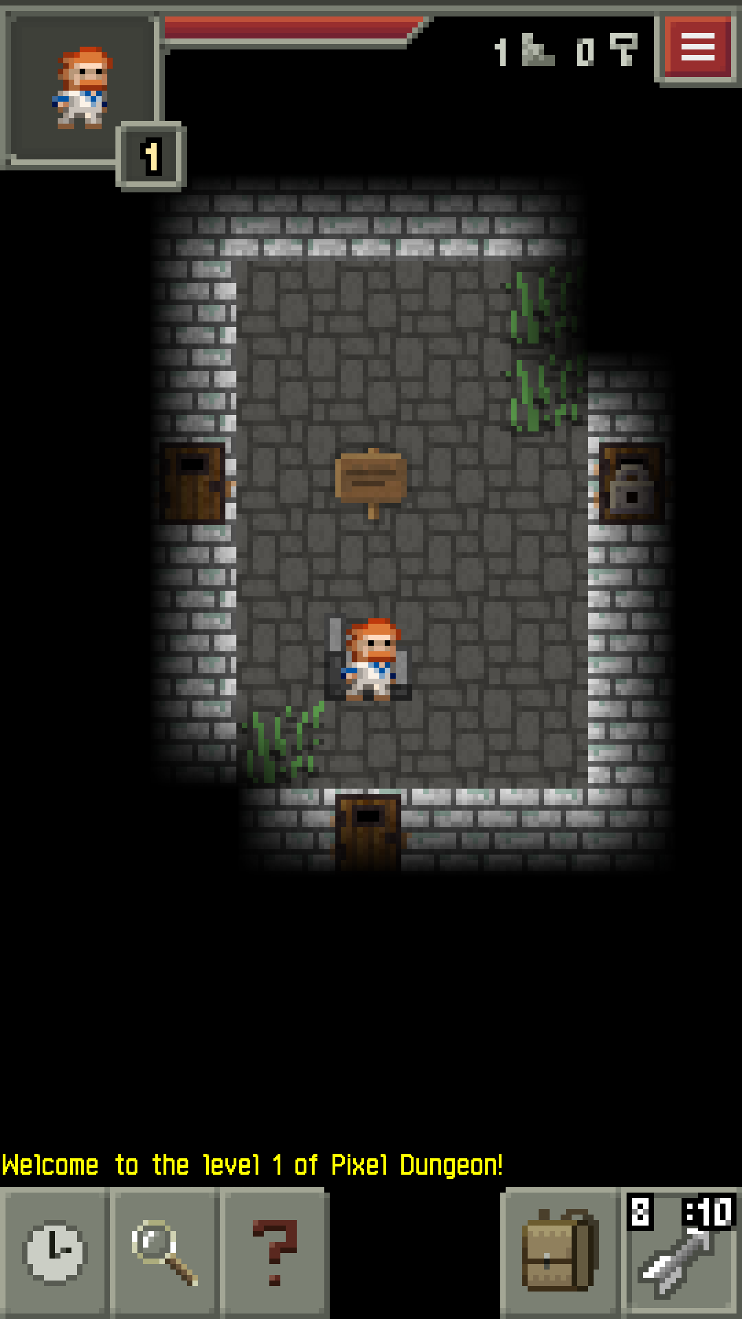Android application Pixel Dungeon screenshort
