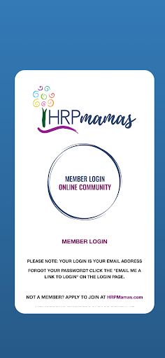 Android application hrpmamasgroups.com web app screenshort