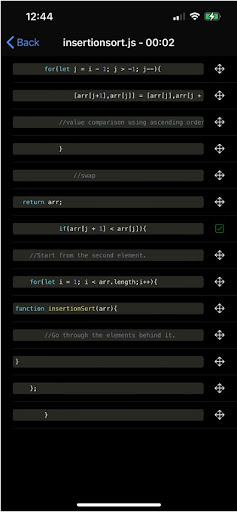 JS StudyBuddy Screen 3