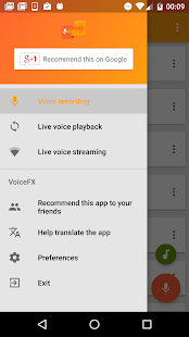 VoiceFX - Stimmenverzerrer mit Stimmeneffekten Screenshot