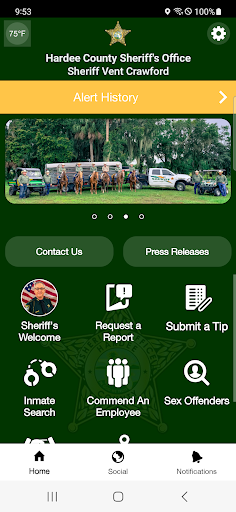 Android application Hardee County SO screenshort