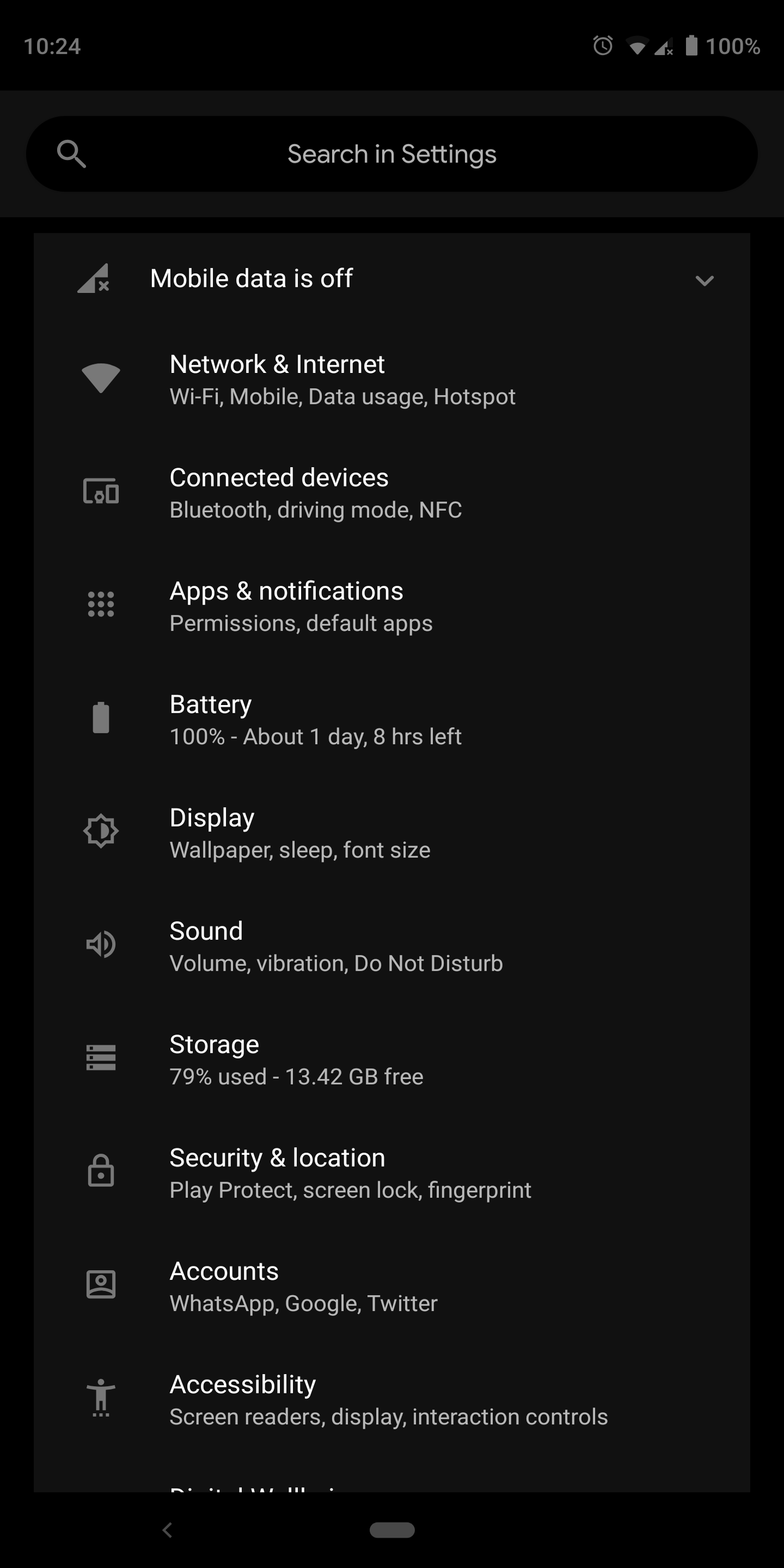 Android application [Substratum] Domination Theme (Discontinued) screenshort