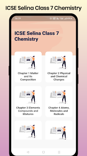 Android application ICSE Selina Class 7 Chemistry screenshort