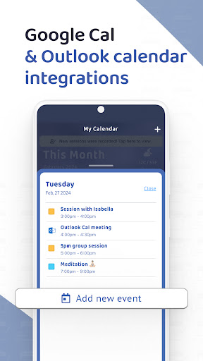 Session Tracker Client Manager Screen 3