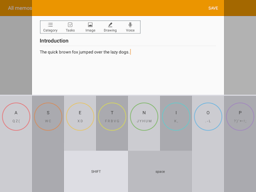Android application ASETNIOP screenshort