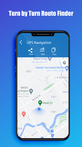 GPS Navigation & Directions Screen 3