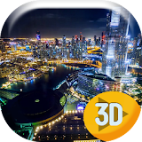 Dubai City Lights Live Wallpap icon
