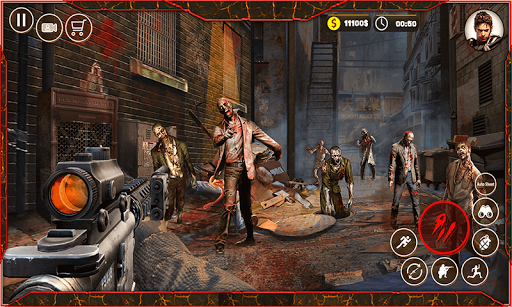 The Zombie War Zone Shooting 1.4 screenshots 2